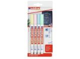 Křídový popisovač Edding 4085/4 4 barvy, sada Pastel