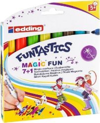 Edding Dětské fixy Funtastics Magic Fun 13, sada 8 barev pro menší děti Edding Dětské fixy Funtastics Magic Fun 13, sada 8 barev pro menší děti