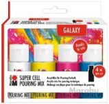 Marabu sada na pouring - Mix Galaxy 4 x 60 ml Marabu sada na pouring - Mix Galaxy 4 x 60 ml