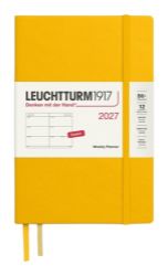 Týdenní plánovač Sunflower, Paperback B6+ 2027, anglicky Týdenní plánovač Sunflower, Paperback B6+ 2027, anglicky