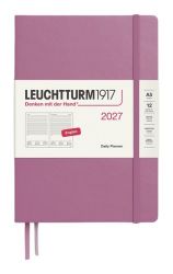 Denní plánovač Dusty Rose, Medium A5 2027, anglicky - Plánovače Denní plánovač Dusty Rose, Medium A5 2027, anglicky