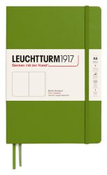 Zápisník Leuchtturm1917 A5 tvrdé desky Moss čistý - Bloky A5 Zápisník Leuchtturm1917 A5 tvrdé desky Moss čistý