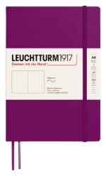 Zápisník Leuchtturm1917 A5 měkké desky Burgundy čistý - Bloky A5 Zápisník Leuchtturm1917 A5 měkké desky Burgundy čistý