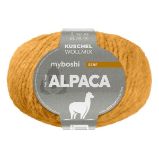 Příze na pletení a háčkování W612 - Myboshi Alpaca - hořčice - Kreativní sady a materiály Příze na pletení a háčkování W612 - Myboshi Alpaca - hořčice