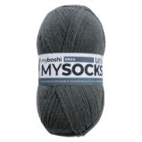 Mysocks Uni Titanium Grey příze na ponožky MyBoshi - Kreativní sady a materiály Mysocks Uni Titanium Grey příze na ponožky MyBoshi