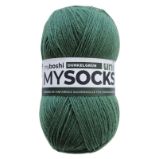 Mysocks Uni Dark Green příze na ponožky MyBoshi Mysocks Uni Dark Green příze na ponožky MyBoshi