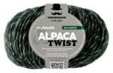 Příze WT629 - Myboshi Alpaca Twist for Men Forest green - Kreativní sady a materiály Příze WT629 - Myboshi Alpaca Twist for Men Forest green