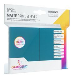 Matné obaly na karty PRIME – modré (100 ks) 66x91 mm