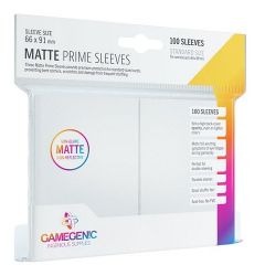 Matné obaly na karty PRIME – bílé (100 ks) 66x91 mm