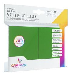 Matné obaly na karty PRIME – zelené (100 ks) 66x91 mm - Sběratelské karty Matné obaly na karty PRIME – zelené (100 ks) 66x91 mm