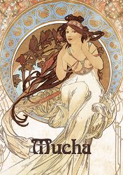 Magnet Mucha La Musique - Magnety Magnet Mucha