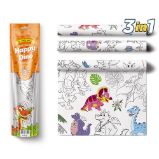 PEXI Malovací ubrusy 3v1 - Šťastní Dinosauři (Happy Dino) - Kreativní sady a materiály PEXI Malovací ubrusy 3v1 - Šťastní Dinosauři (Happy Dino)