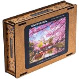 Unidragon dřevěné puzzle - Sakura velikost S - Puzzle Unidragon dřevěné puzzle - Sakura velikost S