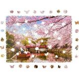 Unidragon dřevěné puzzle - Sakura velikost M Unidragon dřevěné puzzle - Sakura velikost M