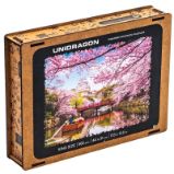 Unidragon dřevěné puzzle - Sakura velikost L Unidragon dřevěné puzzle - Sakura velikost L