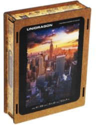 Unidragon dřevěné puzzle - Ranní New York velikost M - Puzzle Unidragon dřevěné puzzle - Ranní New York velikost M