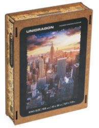 Unidragon dřevěné puzzle - Ranní New York velikost L - Puzzle Unidragon dřevěné puzzle - Ranní New York velikost L