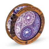 Unidragon dřevěné puzzle - Mandala protiklady velikost M - Puzzle pro dospělé UNIDRAGON dřevěné puzzle MANDALA PROTIKLADY velikost M (25x25cm)
