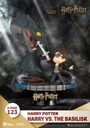 Harry Potter D-Stage diorama - Harry vs bazilišek 16 cm (Beast Kingdom) - Pro fanoušky Harry Potter D-Stage diorama - Harry vs bazilišek 16 cm (Beast Kingdom)