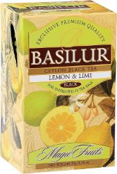 BASILUR Magic Lemon & Lime přebal 25x2g - Čaje, káva, čokoláda BASILUR Magic Lemon & Lime přebal 25x2g
