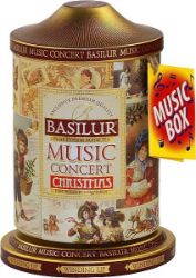 BASILUR Music Concert Christmas plech 100g - Čaje, káva, čokoláda BASILUR Music Concert Christmas plech 100g
