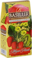 BASILUR Magic Strawberry & Kiwi papír 100g - Čaje, káva, čokoláda BASILUR Magic Strawberry & Kiwi papír 100g
