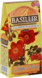 BASILUR Magic Raspberry & Rosehip papír 100g - Čaje, káva, čokoláda BASILUR Magic Raspberry & Rosehip papír 100g