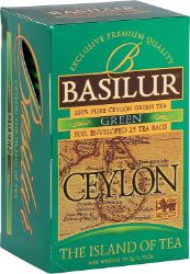 BASILUR Island of Tea Green přebal 25x1,5g - Čaje, káva, čokoláda BASILUR Island of Tea Green přebal 25x1,5g