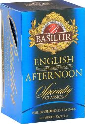 BASILUR Specialty English Afternoon přebal 25x2g - Čaje, káva, čokoláda BASILUR Specialty English Afternoon přebal 25x2g