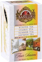 BASILUR Assorted Four Seasons přebal 12x1,5g a 13x2g BASILUR Assorted Four Seasons přebal 12x1,5g a 13x2g