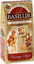 BASILUR Vintage Merry Christmas papír 85g - Čaje, káva, čokoláda BASILUR Vintage Merry Christmas papír 85g