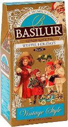 BASILUR Vintage Winter Holidays papír 85g - Čaje, káva, čokoláda BASILUR Vintage Winter Holidays papír 85g