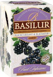 BASILUR Fruit Blackcurrant & Blackberry přebal 25x1,8g - Čaje, káva, čokoláda BASILUR Fruit Blackcurrant & Blackberry přebal 25x1,8g