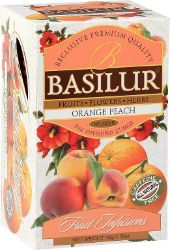 BASILUR Fruit Orange Peach přebal 25x1,8g BASILUR Fruit Orange Peach přebal 25x1,8g