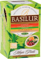 BASILUR Magic Fruits Green Assorted přebal 25x1,5g - Čaje, káva, čokoláda BASILUR Magic Fruits Green Assorted přebal 25x1,5g