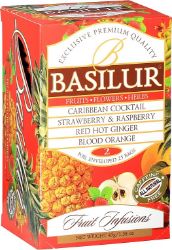 BASILUR Fruit Infusions Assorted Volume II. přebal 25x1,8g - Čaje, káva, čokoláda BASILUR- Fruit Infusions Assorted Volume II. přebal 25x1,8g
