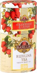 Basilur 2v1 Strawberry & Ruhuna plechovka 30 g & 70 g