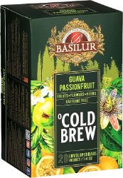 BASILUR Cold Brew Guava Passionfruit přebal 20x2g - Čaje, káva, čokoláda BASILUR Cold Brew Guava Passionfruit přebal 20x2g