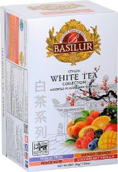 BASILUR White Tea Assorted přebal 20x1,5g - Čaje, káva, čokoláda BASILUR White Tea Assorted přebal 20x1,5g
