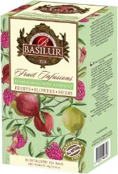 BASILUR Fruit Pomegranate with Raspberry přebal 20x2g BASILUR Fruit Pomegranate with Raspberry přebal 20x2g