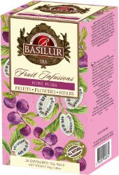 BASILUR Fruit Noni Plum přebal 20x2g - Čaje, káva, čokoláda BASILUR Fruit Noni Plum přebal 20x2g