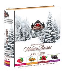 BASILUR Winter Berries Book Assorted plech 32x2g BASILUR Winter Berries Book Assorted plech 32x2g