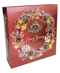 BASILUR Merry Berry Assorted Vol. II přebal 40 gastro sáčků - Čaje, káva, čokoláda BASILUR Merry Berry Assorted Vol. II přebal 40 gastro sáčků