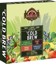 BASILUR Cold Brew Assorted přebal 40x2g - Čaje, káva, čokoláda BASILUR Cold Brew Assorted přebal 40x2g