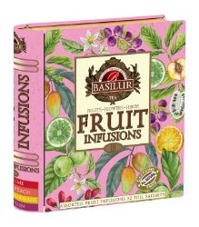BASILUR Fruit Infusions Book Assorted Vol. III plech 32x2g - Čaje, káva, čokoláda BASILUR Fruit Infusions Book Assorted Vol. III plech 32x2g