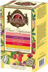 BASILUR Fruit Infusions Assorted Vol. III. přebal 20 gastro sáčků - Čaje, káva, čokoláda BASILUR Fruit Infusions Assorted Vol. III. přebal 20 gastro sáčků