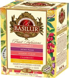 BASILUR Fruit Infusions Assorted Vol.III přebal 10 gastro sáčků - Čaje, káva, čokoláda BASILUR Fruit Infusions Assorted Vol.III přebal 10 gastro sáčků
