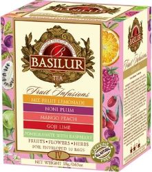 BASILUR Fruit Infusions Assorted Vol.IV přebal 10 gastro sáčků BASILUR Fruit Infusions Assorted Vol.IV přebal 10 gastro sáčků