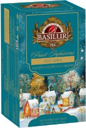 BASILUR Christmas Fruit Hot Apple přebal 20x1,8g - Čaje, káva, čokoláda BASILUR Christmas Fruit Hot Apple přebal 20x1,8g