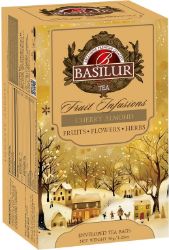 BASILUR Christmas Fruit Cherry Almond přebal 20x1,8g - Čaje, káva, čokoláda BASILUR Christmas Fruit Cherry Almond přebal 20x1,8g